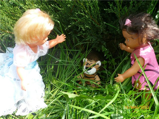 Розочка! Встреча сестренок