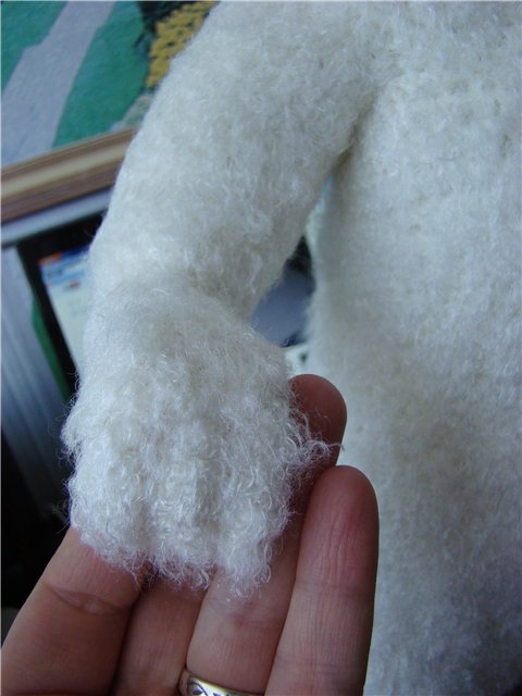 Белый кролик по мотивам рассказа об Алисе. Авторская кукла Кондрашовой Ирины