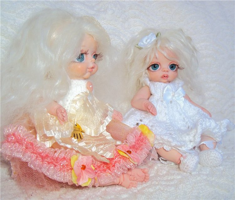 Малютка Амели ООАК — Авторские куклы ручной работы: текстильные (фото 10)