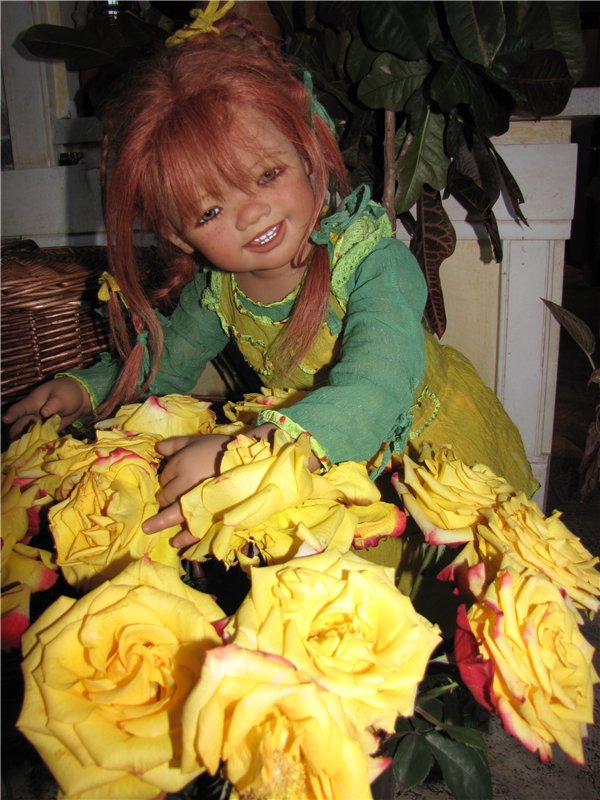Рыжий лучик солнца - Санрике от Annette Himstedt (фото 2)