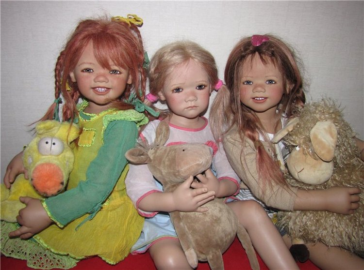 Рыжий лучик солнца - Санрике от Annette Himstedt