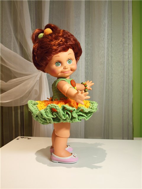 Мои модельки Фейсинки, Galoob Baby Face doll
