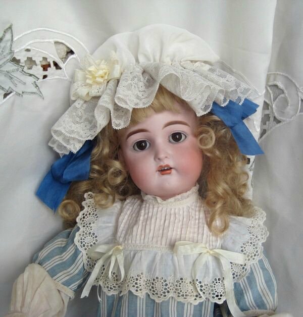Новенькая антикварная кукла - Kammer & Reinhardt mold 192 (фото 7)