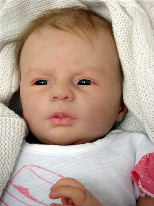 Тоня. Малышка реборн Barmalina Nursery (фото 10)