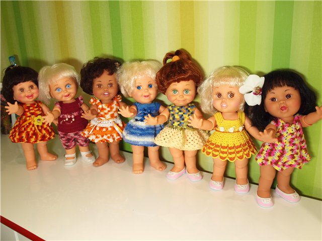 Мои модельки Фейсинки, Galoob Baby Face doll