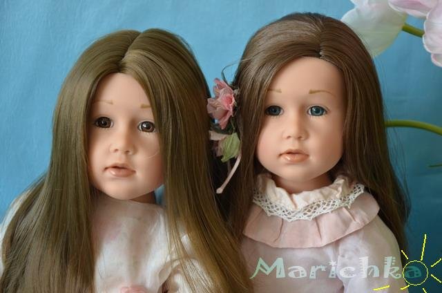 Клара и Изабель... или просто Снегурочки! Куклы Gotz
