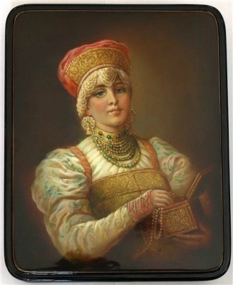 Усмотри тропинку в сказку или Здесь русский дух, здесь Русью пахнет. Федоскинская лаковая миниатюра