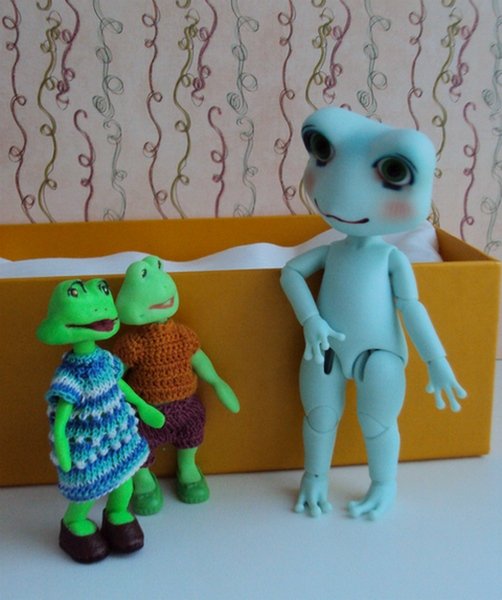 А мы не ждали, не гадали... Или наш новый житель от Pipos, лягушонок Trudy | Бэйбики А мы не ждали, не гадали... Или наш новый житель от Pipos, лягушонок Trudy