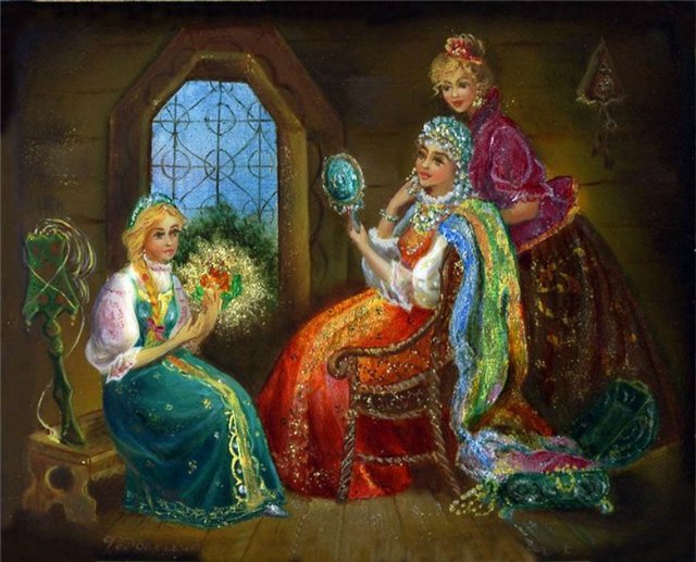 Усмотри тропинку в сказку или Здесь русский дух, здесь Русью пахнет. Федоскинская лаковая миниатюра