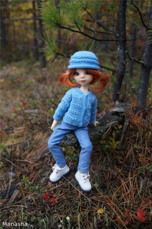 Прогулка по осеннему лесу. Nutmeg Elf от Kaye Wiggs (фото 9)