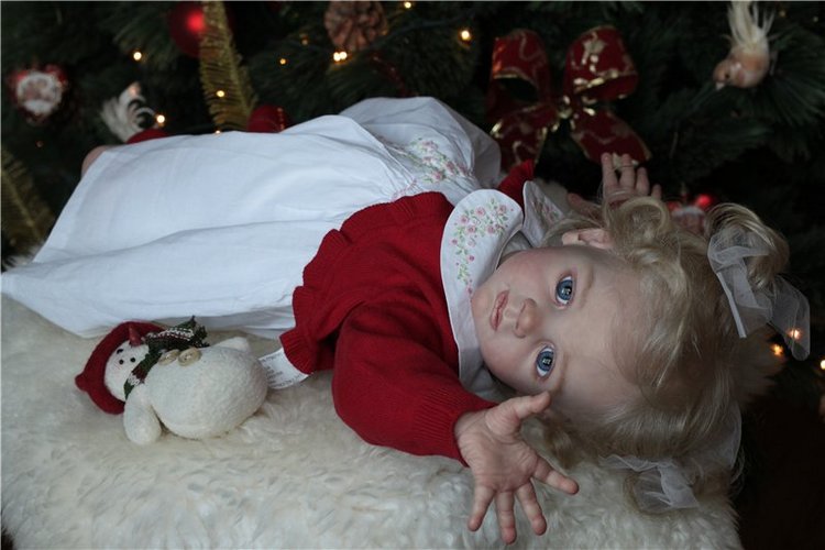 Цветочек мой аленький! Кукла реборн Fridolin, художник А.Арутюнян