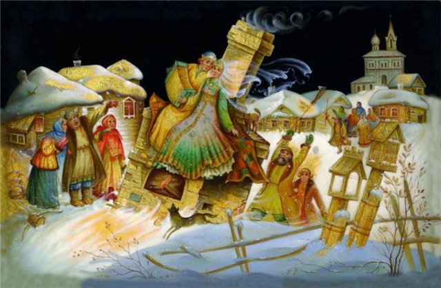 Усмотри тропинку в сказку или Здесь русский дух, здесь Русью пахнет. Федоскинская лаковая миниатюра