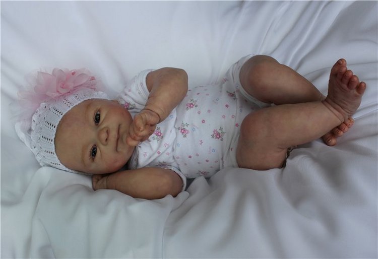 С днем рождения Оленька-olfi4ka! Кукла реборна Анастасии Гангало (фото 2)