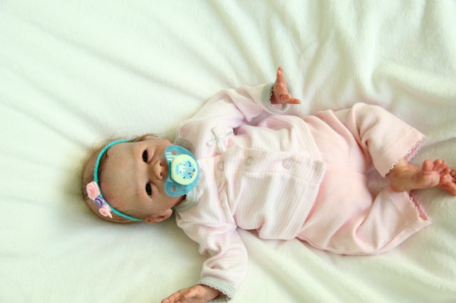 Крошка Мэгги. Кукла реборн Саутер Антонины