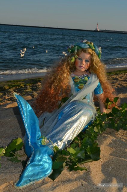 Русалки - миф или... Знакомство с куклой Sira die Meerjungfrau (морская нимфа) от Shirley