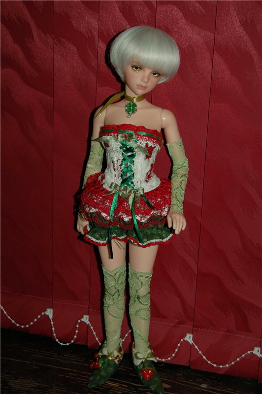 Эльфийское яблочко, outfit for bjd (фото 7)