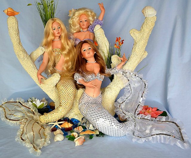 Русалки - миф или... Знакомство с куклой Sira die Meerjungfrau (морская нимфа) от Shirley