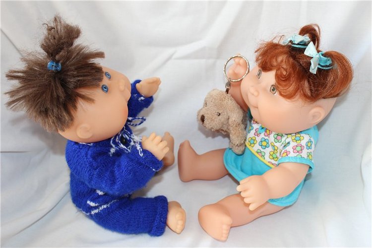 Наш новенький мальчишка Cabbage Patch Kids