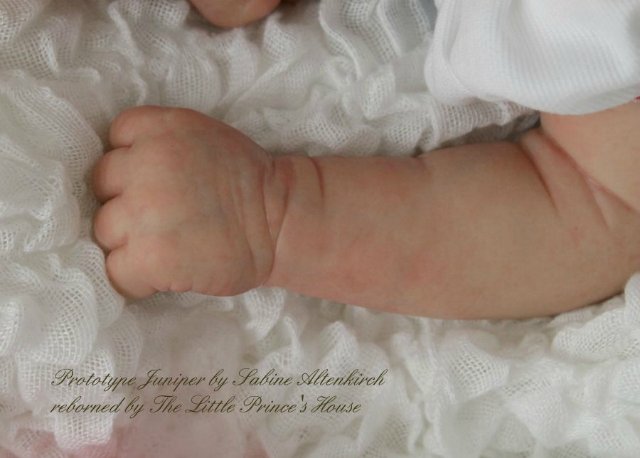 Прекрасная спящая белоснежка Прототип молда Juniper kit by Sabine Altenkirch