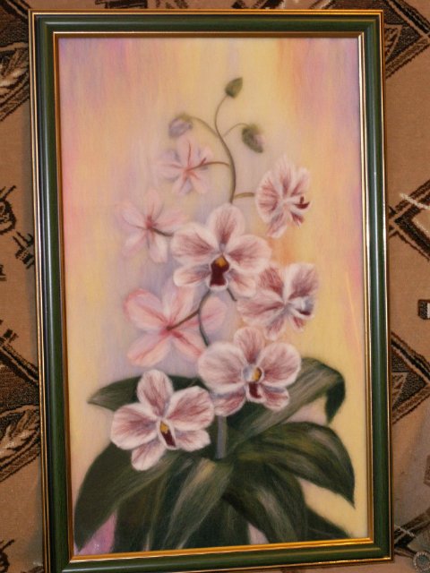 Картины из шерсти. Подборка (фото 2)