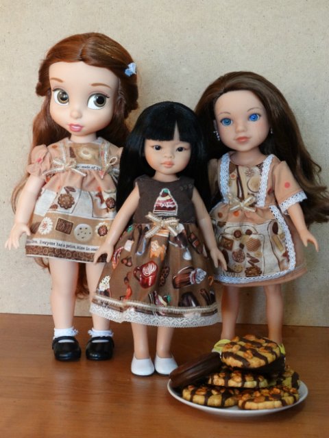 Девочки - конфетки — Одежда и обувь для кукол своими руками: фото