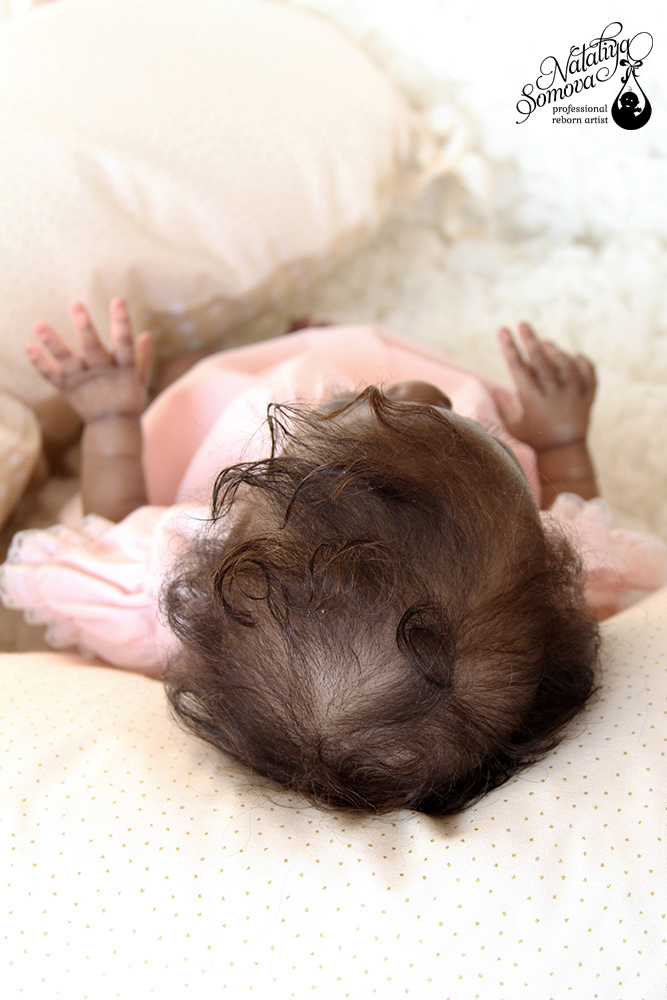 Эвелина. Шоколадка реборн Наталии Сомовой