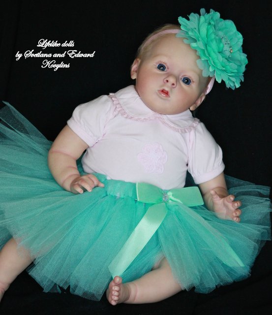 Куколка реборн Светочка из молда Тиффани от Ковылиных Светланы и Эдуарда | Бэйбики Куколка реборн Светочка из молда Тиффани от Ковылиных Светланы и Эдуарда