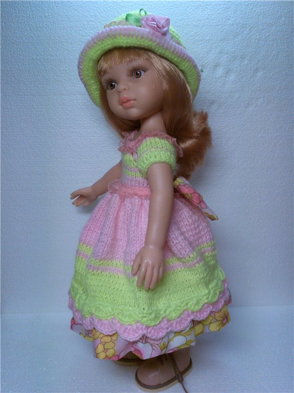 Игровые куклы Paola Reina, моя Дашенька и новое платье (фото 7)