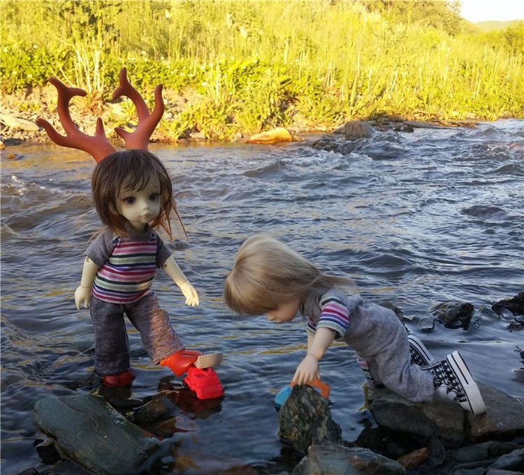 Как мальчишки ездили замараться))))