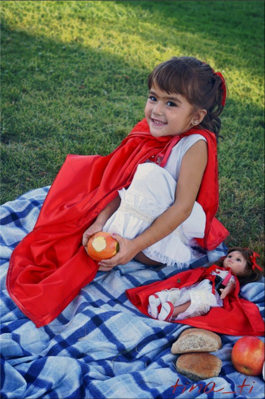 Кукла и ее девочка...Little red riding hood. Часть первая (городская) (фото 8)