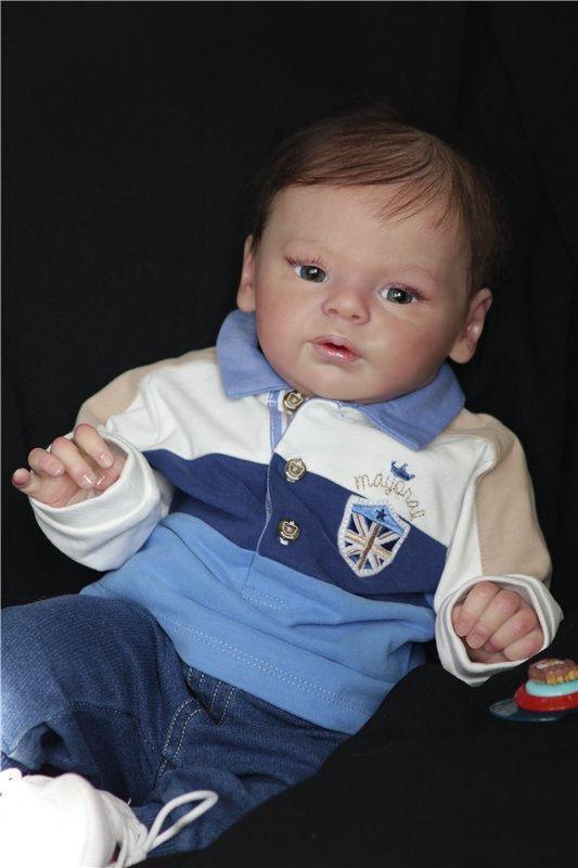 Коленька - кукла реборн Ковылиных Светланы и Эдуарда (фото 10)