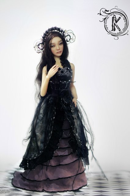 Первая авторская шарнирная кукла, кореяночка LiTa-LoliTa 1/6 (фото 4)