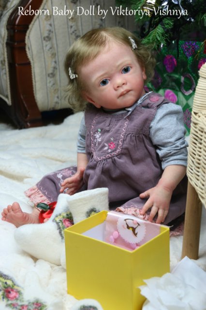 Настенька из сказки Морозко! Куколка реборн Виктории Вишни