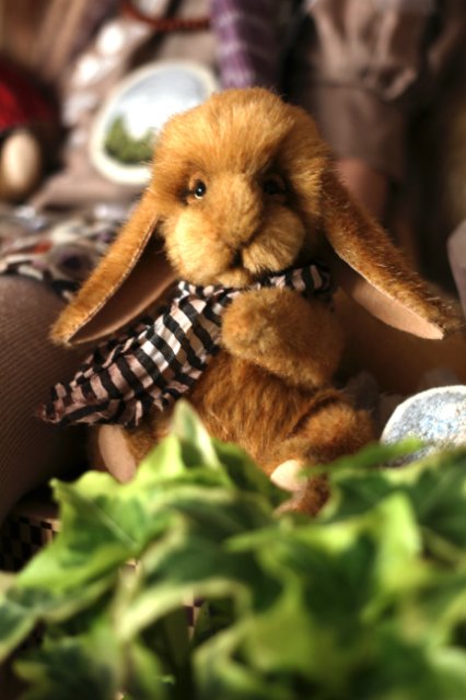 Сильвиан - кролик из леса. Авторские игрушки ручной работы Татьяны Матляк (фото 8)