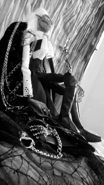 Готы Пегаса: рейф Тодд | Бэйбики Готы Пегаса: рейф Тодд — Авторские куклы ручной работы: текстильные