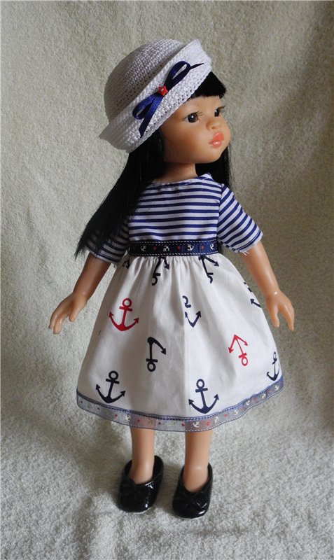 Опять морская тема — Одежда и обувь для кукол своими руками: фото (фото 2)