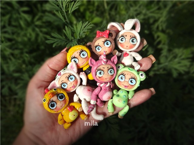 Игрушки для кукол. Зверята от Милы (фото 4)