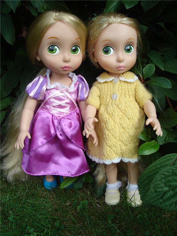 Рапууууунцель, сбрось свои волосы. Кукла Рапунцель