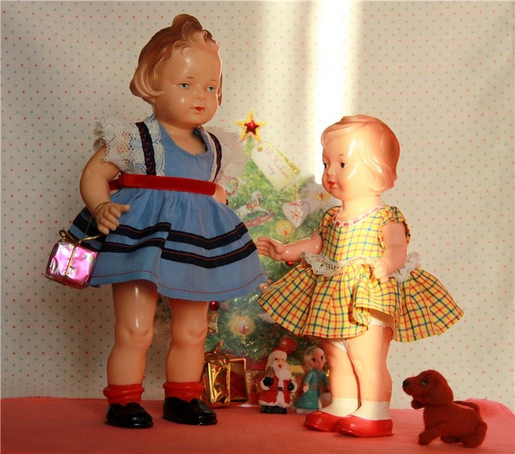 Сестрёнки — Винтажные куклы ГДР (Немки): Бигги