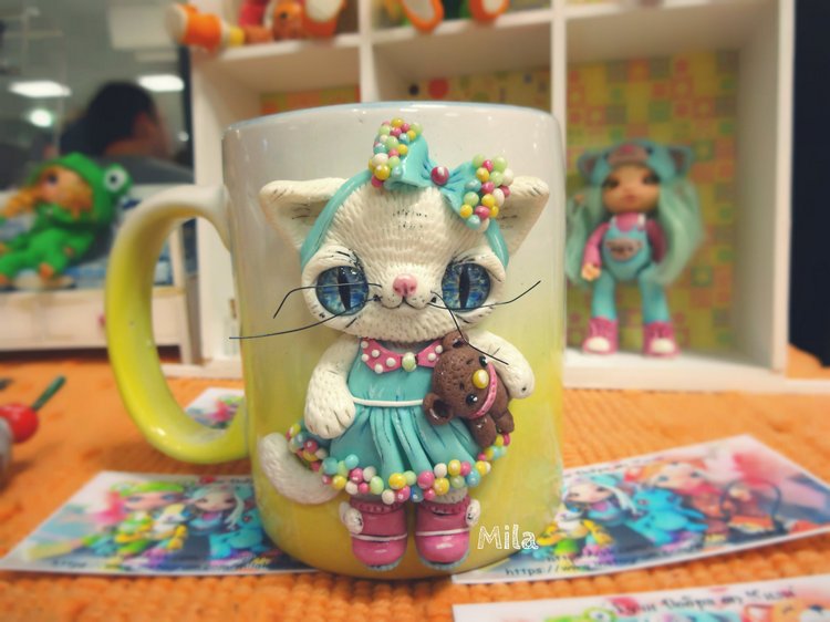 Новые лучи добра от Милы — Лепка авторских игрушек и папье