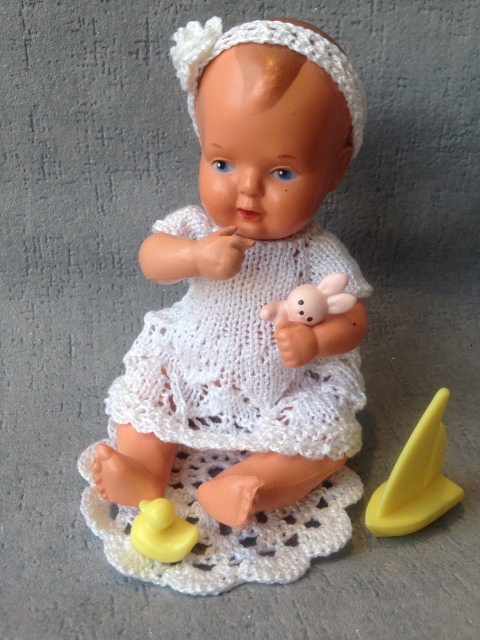 Моя первая целлулоидная куколка от Shildkrot. Черепашка в ромбе (фото 4)