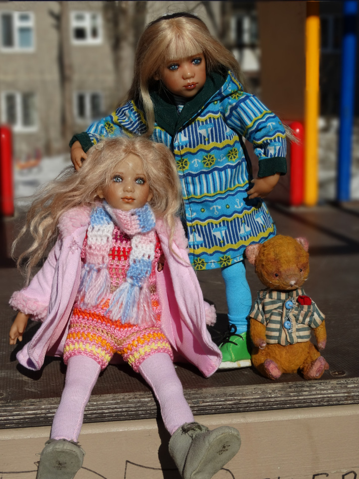 Весенняя прогулка — Куклы Annette Himstedt (Аннетт Химстедт): коллекционные