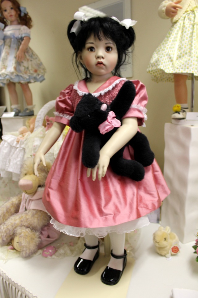 Пасхальная встреча в магазине кукол Хильдегард Гюнзел. Новая коллекция из резин 2017. Азиаточка Tian Yu