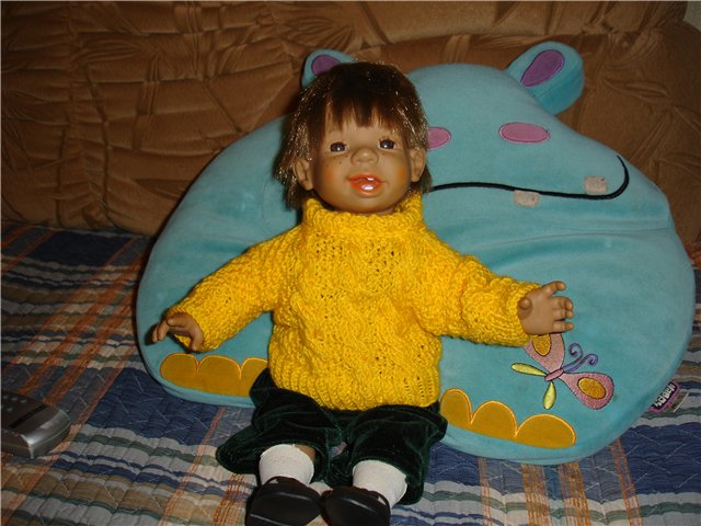 Как мы подготовились к зиме. Вязалочки для кукол (фото 4)