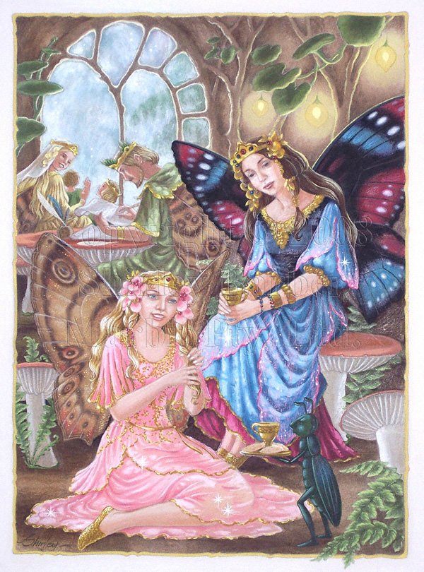 Мир эльфов и фей от Ширли Барбер (SHIRLEY BARBER)