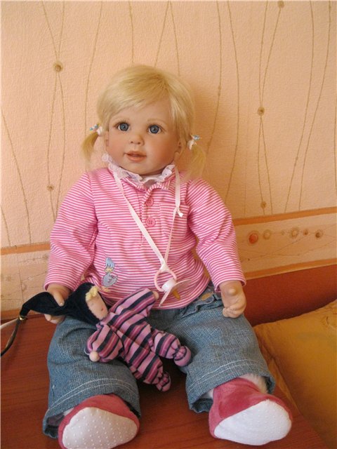 Губки бантиком,бровки домиком...Мои маленькие гномики от Doris Stannat ,"Master Piece Gallery"