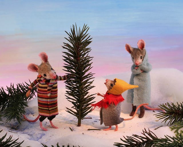 Мышиный дом или Жизнь замечательных мышей. Авторские игрушки в книжной иллюстрации. Мэгги Руди (Maggie Rudy) - "Mouses