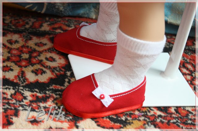 Шьём туфельки для куклы. Мастер класс