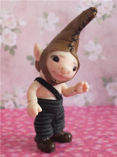 А кто к нам приехал!... Крошка гном Бильбо от Dream High Studio (фото 9)