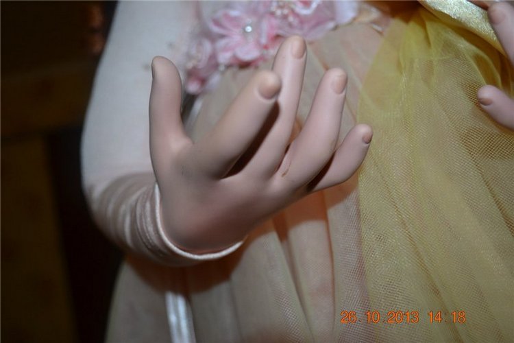 Балерина от Donna Rubert или приезд новенькой фарфоровой куклы (фото 7)